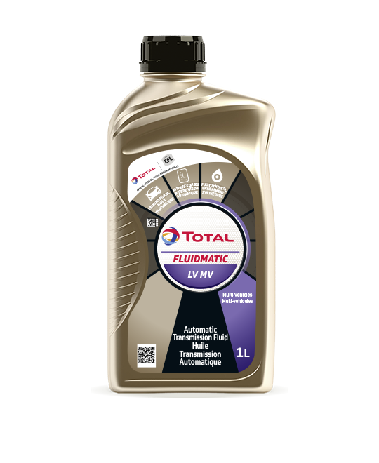 Liquide de transmission automatique synthétique FLUIDMATIC LV MV à faible viscosité pour véhicules multiples, 1 L
